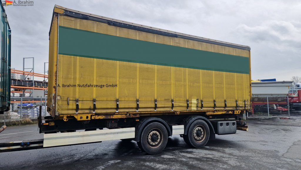 Krone Tandem Lafette DC07CL ohne Brücke - Kontejnerska prikolica/ Prikolica z zamenljivim tovoriščem: slika 1 Krone Tandem Lafette DC07CL ohne Brücke - Kontejnerska prikolica/ Prikolica z zamenljivim tovoriščem: slika 1