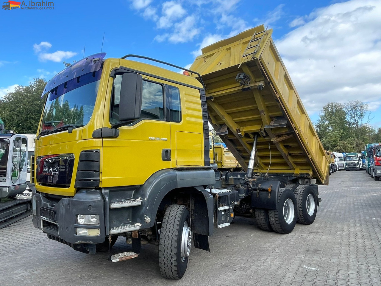 MAN TGS 26.480 Meiller 3 Seiten | 6x4 | Schalter | 3 Pedals - Tovornjak prekucnik: slika 1 MAN TGS 26.480 Meiller 3 Seiten | 6x4 | Schalter | 3 Pedals - Tovornjak prekucnik: slika 1