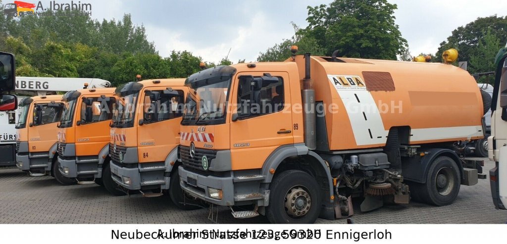 Mercedes-Benz 1823 DB 1823,Optifant 70, einsatzbereit - Vozilo za pometanje: slika 2 Mercedes-Benz 1823 DB 1823,Optifant 70, einsatzbereit - Vozilo za pometanje: slika 2