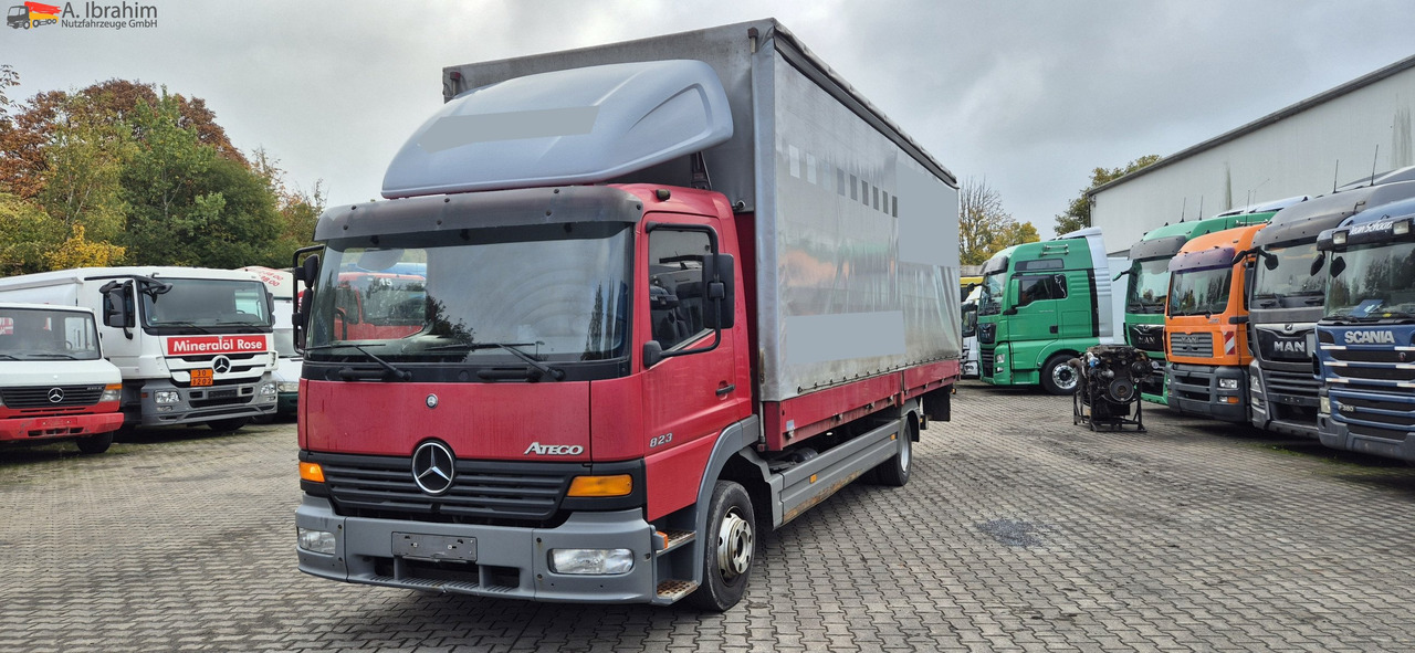 Mercedes-Benz Atego 823 LBW | Radstand 4900 mm | 7.2 m Pritsche Klima | 3 Pedals - Dostavno vozilo s ponjavo: slika 1 Mercedes-Benz Atego 823 LBW | Radstand 4900 mm | 7.2 m Pritsche Klima | 3 Pedals - Dostavno vozilo s ponjavo: slika 1
