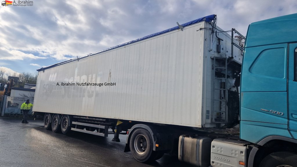 Schmitz SW 24 Schubboden, Liftachse,Ersatzradhalterung Kabelfernbedienung, Trichter - Tovorna pohodna polprikolica: slika 1 Schmitz SW 24 Schubboden, Liftachse,Ersatzradhalterung Kabelfernbedienung, Trichter - Tovorna pohodna polprikolica: slika 1