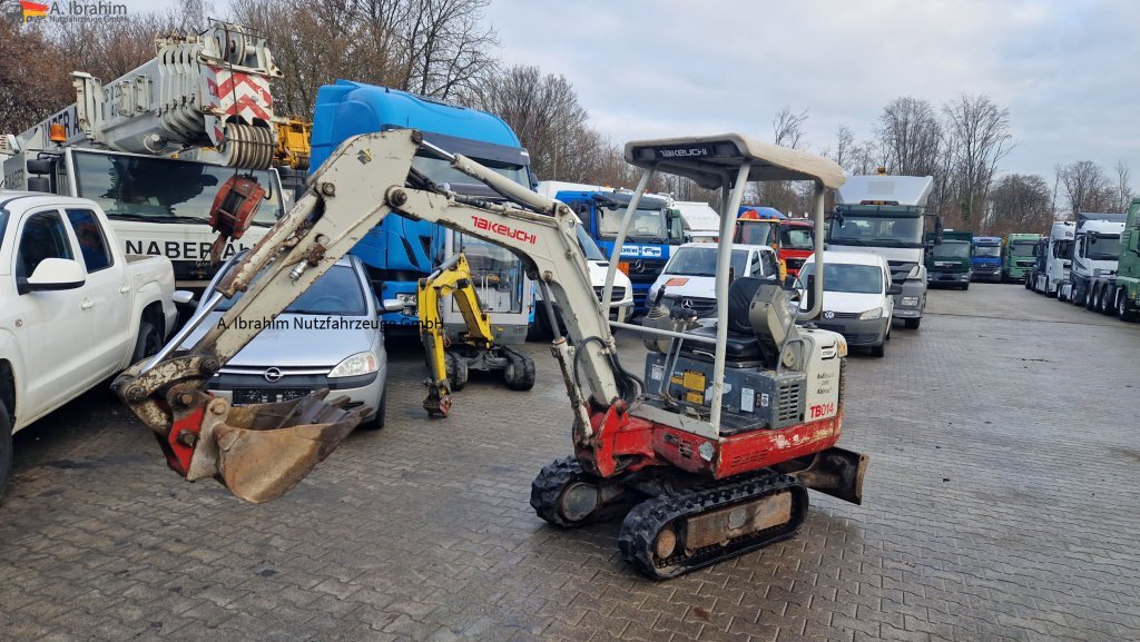 Takeuchi TB 014 Minibagger Zustand gut - Mini bager: slika 1 Takeuchi TB 014 Minibagger Zustand gut - Mini bager: slika 1