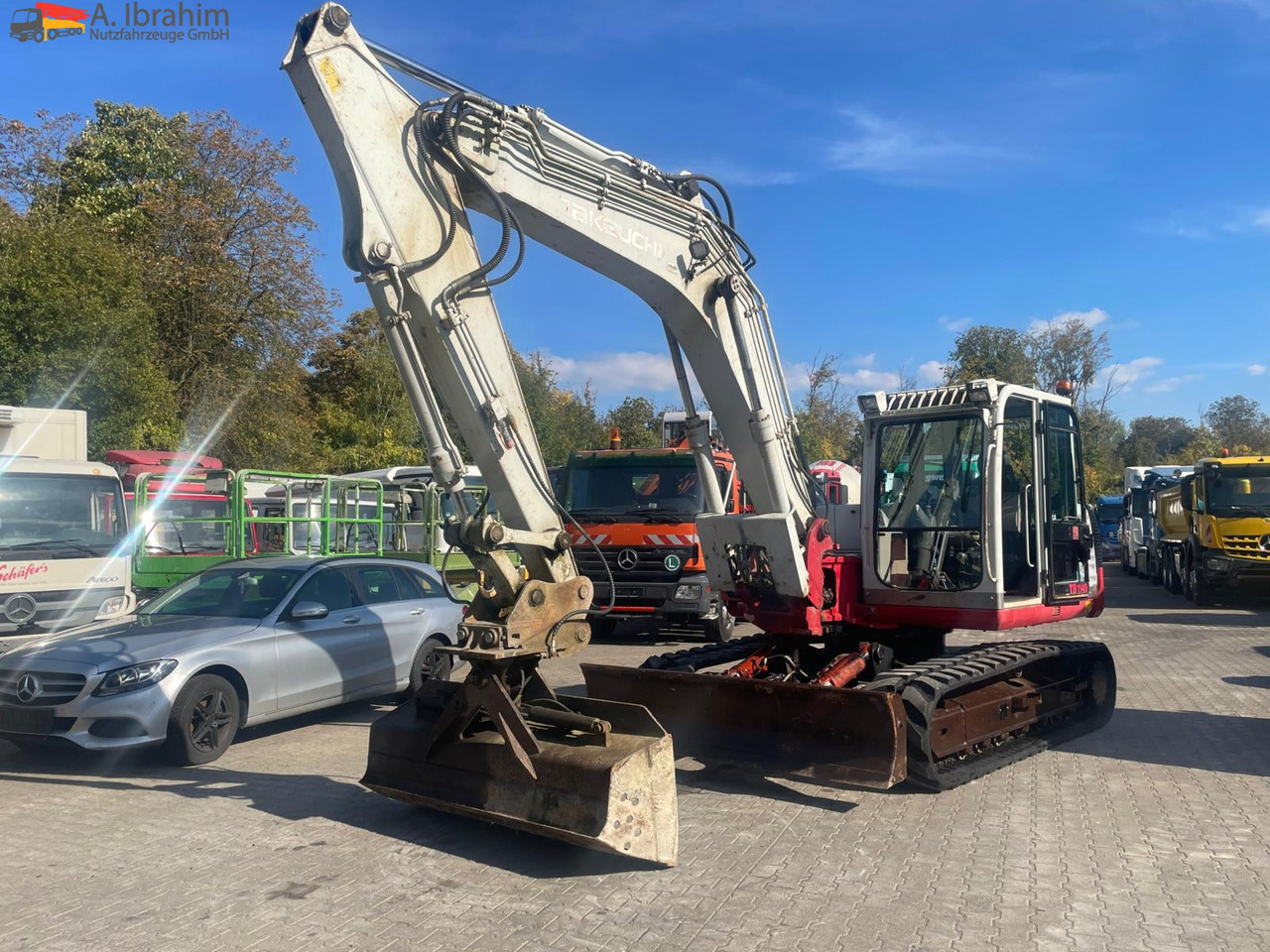 Takeuchi TB 1140 14 Ton | Schnellwechsler | Schwenkfunktion | Klima | 5x Löffel | Radio - Bager goseničar: slika 1 Takeuchi TB 1140 14 Ton | Schnellwechsler | Schwenkfunktion | Klima | 5x Löffel | Radio - Bager goseničar: slika 1