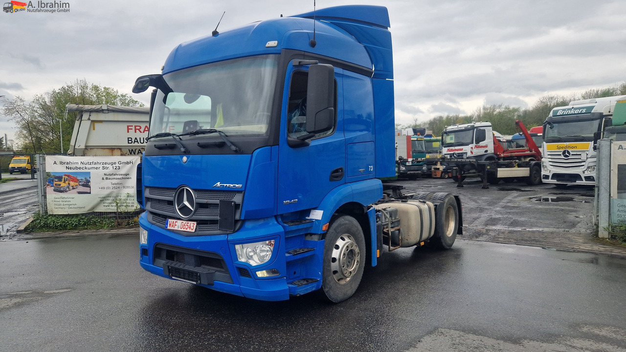 Mercedes-Benz DB 1843 Retarder Kipphydraulik Actros, sehr sauber, Alufelgen - Vlačilec: slika 1 Mercedes-Benz DB 1843 Retarder Kipphydraulik Actros, sehr sauber, Alufelgen - Vlačilec: slika 1