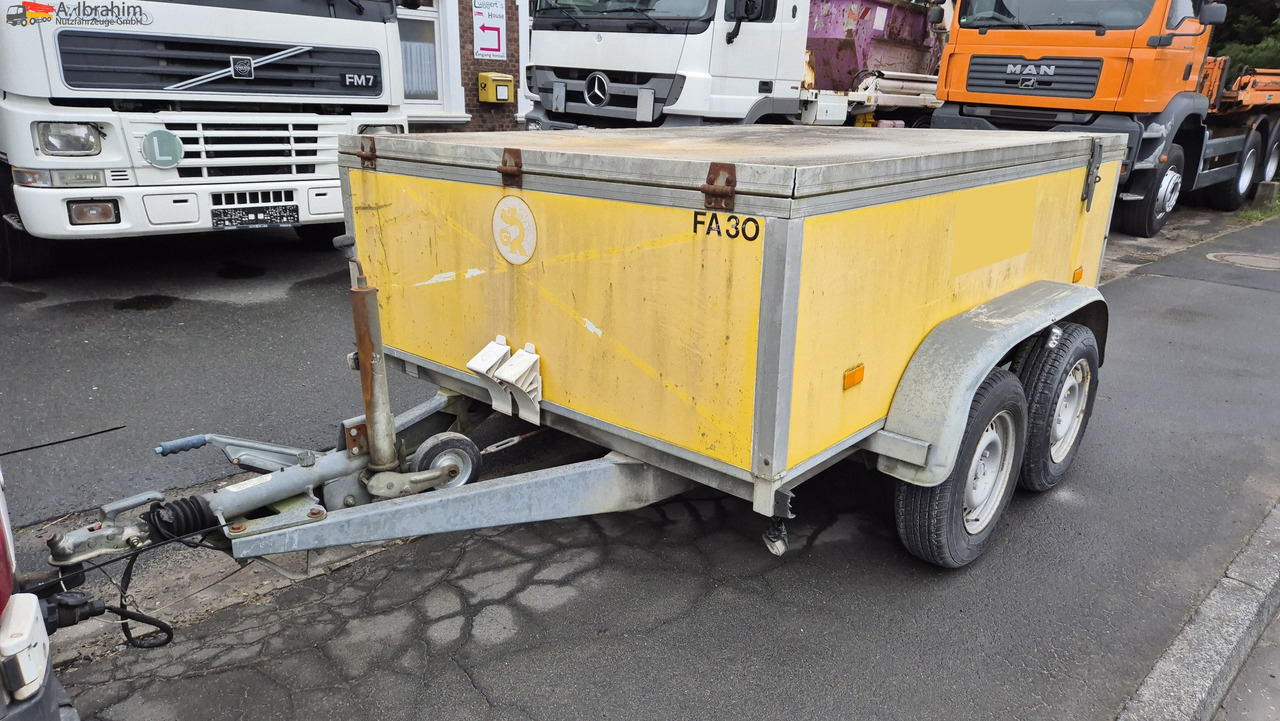 Wagenbouw Hapert K2700 Deichsel verstellbar - Prikolica zabojnik: slika 1 Wagenbouw Hapert K2700 Deichsel verstellbar - Prikolica zabojnik: slika 1