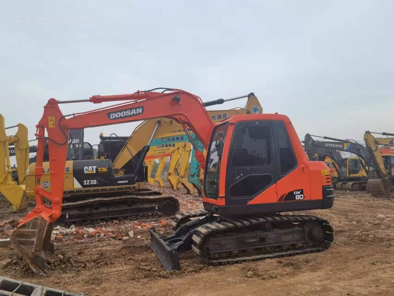 Doosan DX80 - Bager goseničar: slika 1 Doosan DX80 - Bager goseničar: slika 1