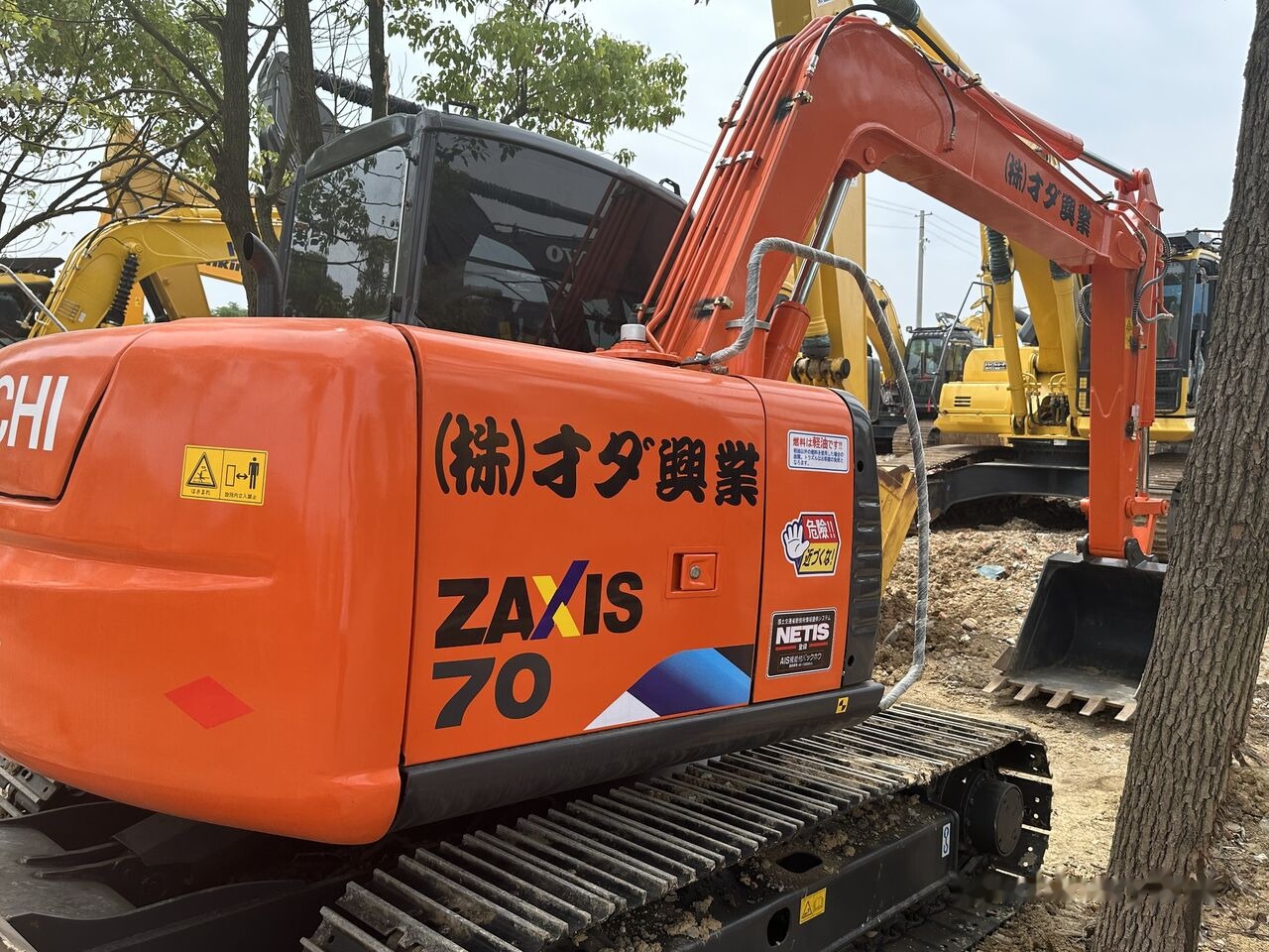 Hitachi ZX70 - Bager goseničar: slika 5 Hitachi ZX70 - Bager goseničar: slika 5