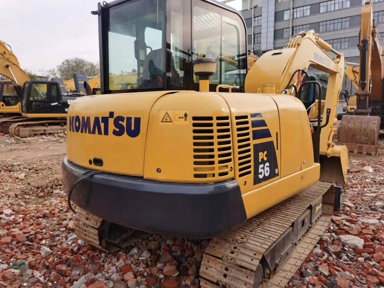 Komatsu PC56 - Mini bager: slika 4 Komatsu PC56 - Mini bager: slika 4