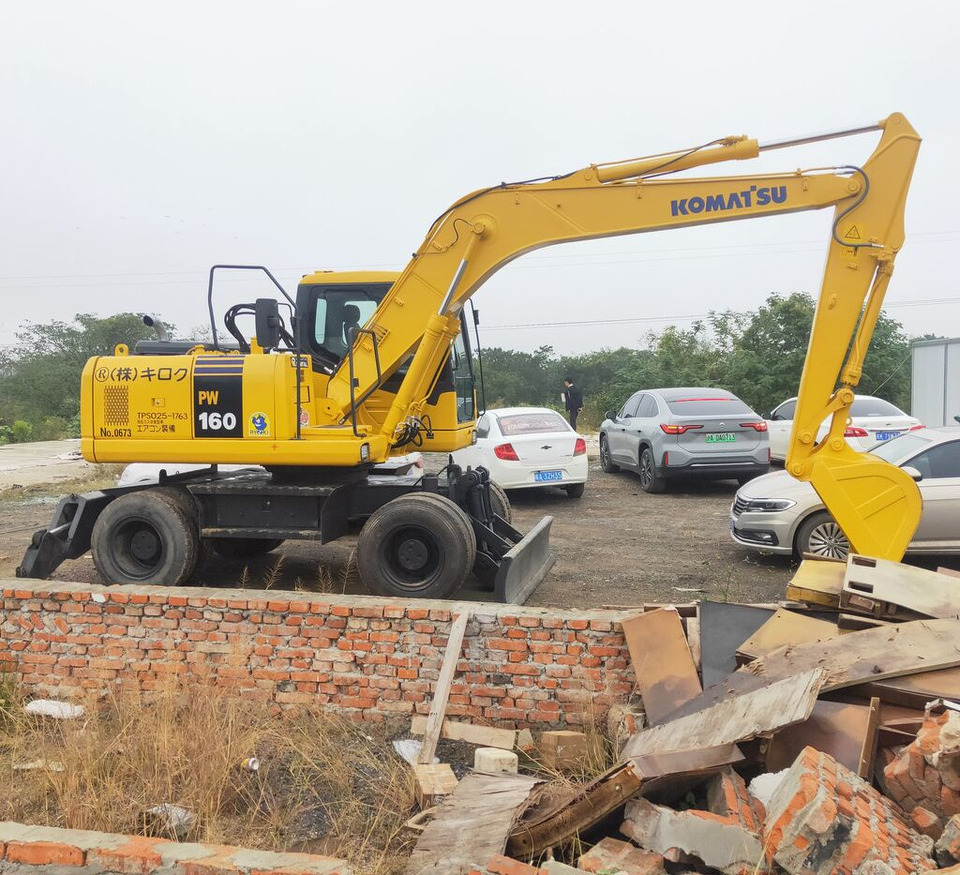 Komatsu PW160 - Bager goseničar: slika 3 Komatsu PW160 - Bager goseničar: slika 3
