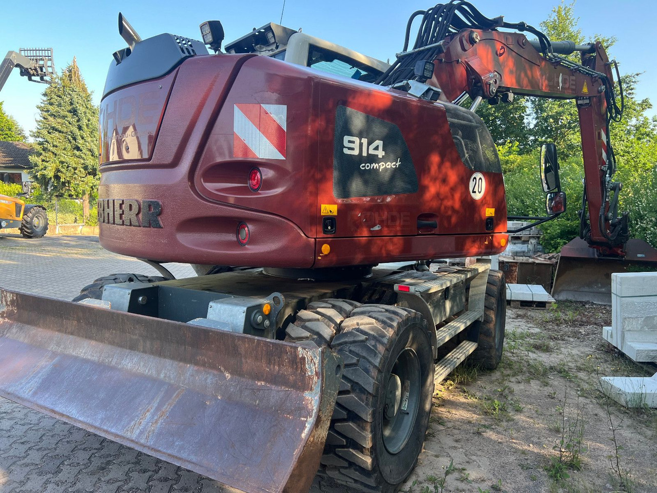 Liebherr A 914 Comp. Tilt Rotator OQ - Bager na kolesih: slika 1 Liebherr A 914 Comp. Tilt Rotator OQ - Bager na kolesih: slika 1