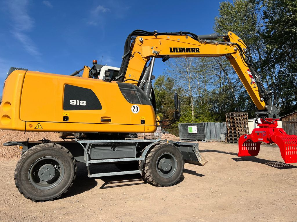 Liebherr A 918 G6.0-D - Bager na kolesih: slika 1 Liebherr A 918 G6.0-D - Bager na kolesih: slika 1