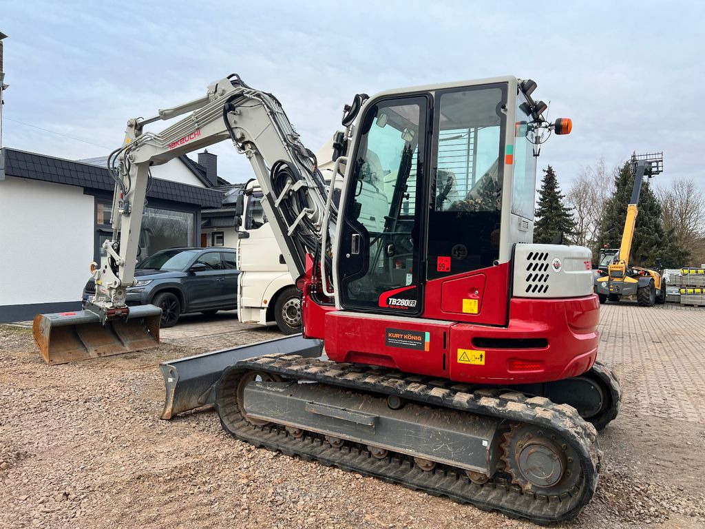 Takeuchi TB 280 FR V4 - Bager goseničar: slika 1 Takeuchi TB 280 FR V4 - Bager goseničar: slika 1