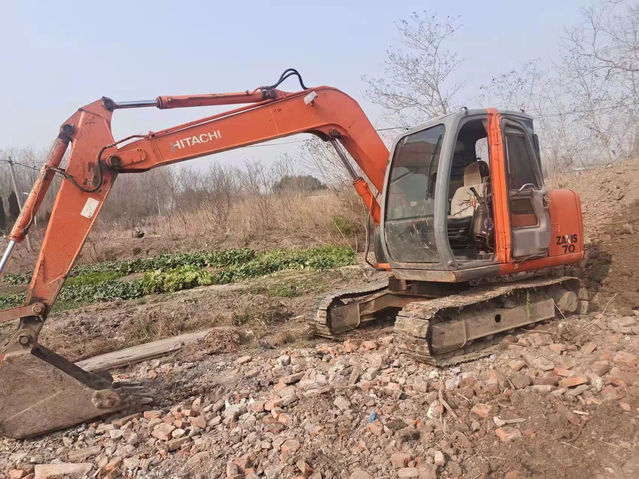 HITACHI ZX70 - Mini bager: slika 1 HITACHI ZX70 - Mini bager: slika 1