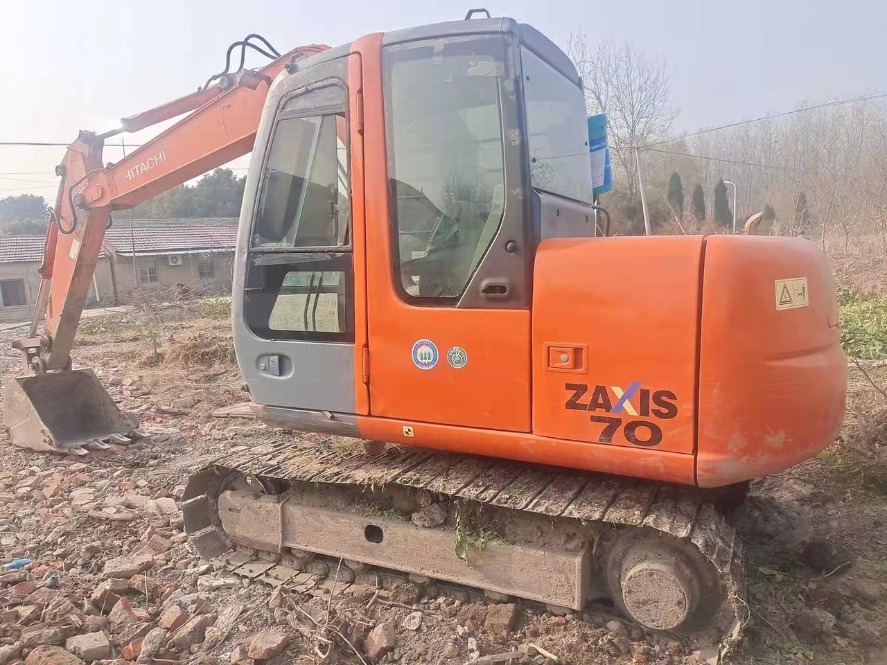 HITACHI ZX70 - Mini bager: slika 2 HITACHI ZX70 - Mini bager: slika 2