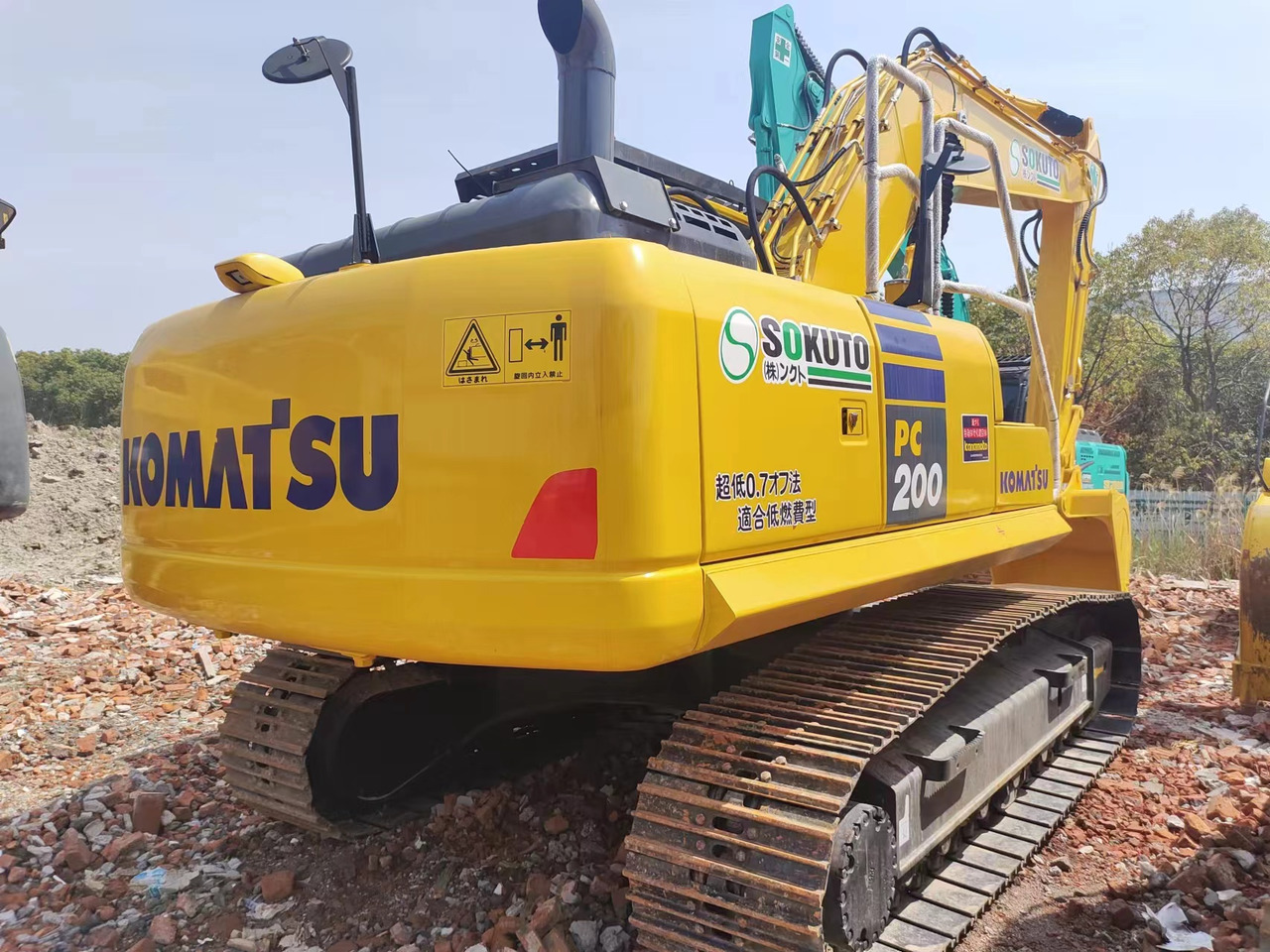 KOMATSU PC200-8N1 - Bager goseničar: slika 3 KOMATSU PC200-8N1 - Bager goseničar: slika 3