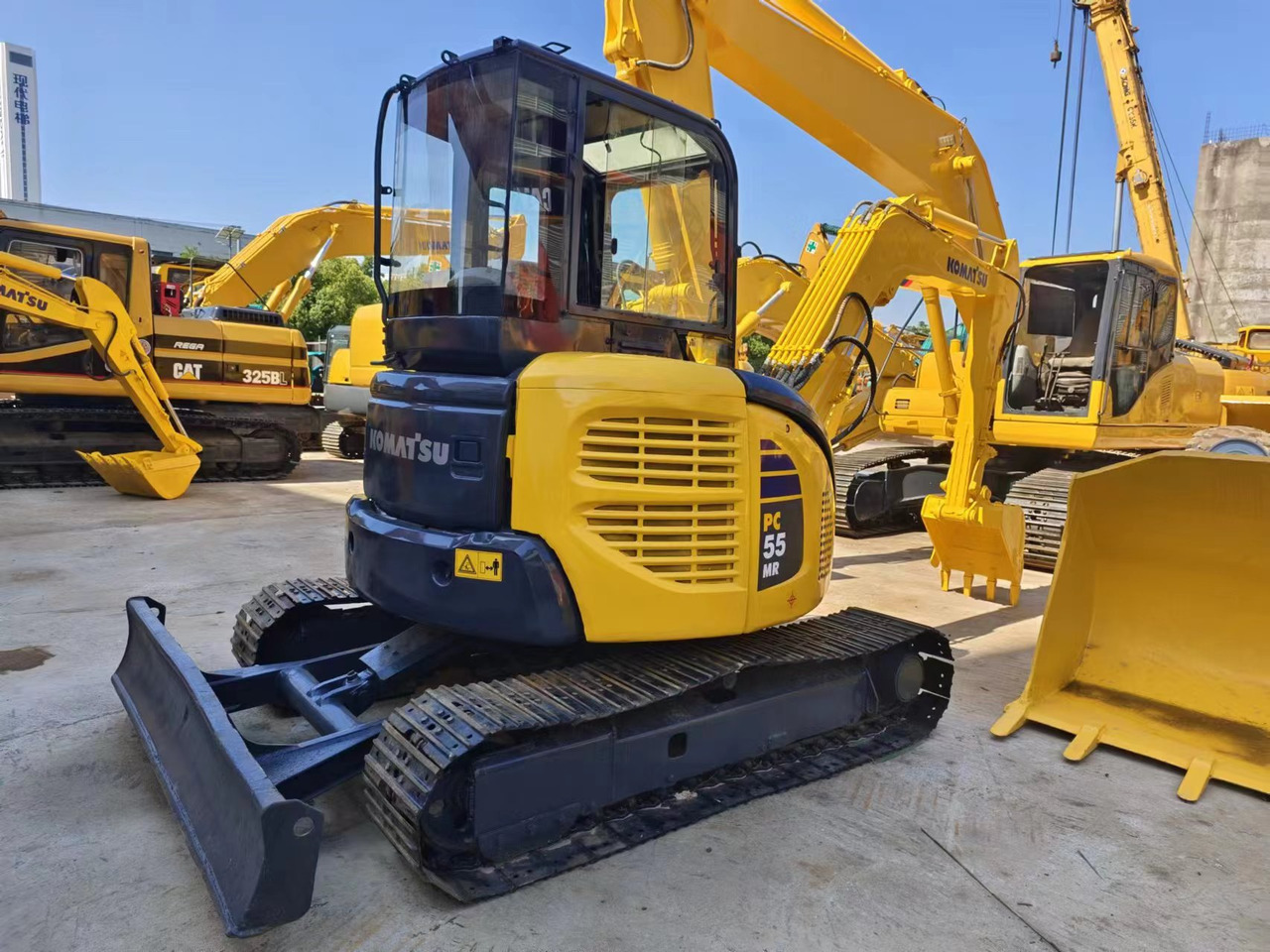 KOMATSU PC55MR - Mini bager: slika 1 KOMATSU PC55MR - Mini bager: slika 1