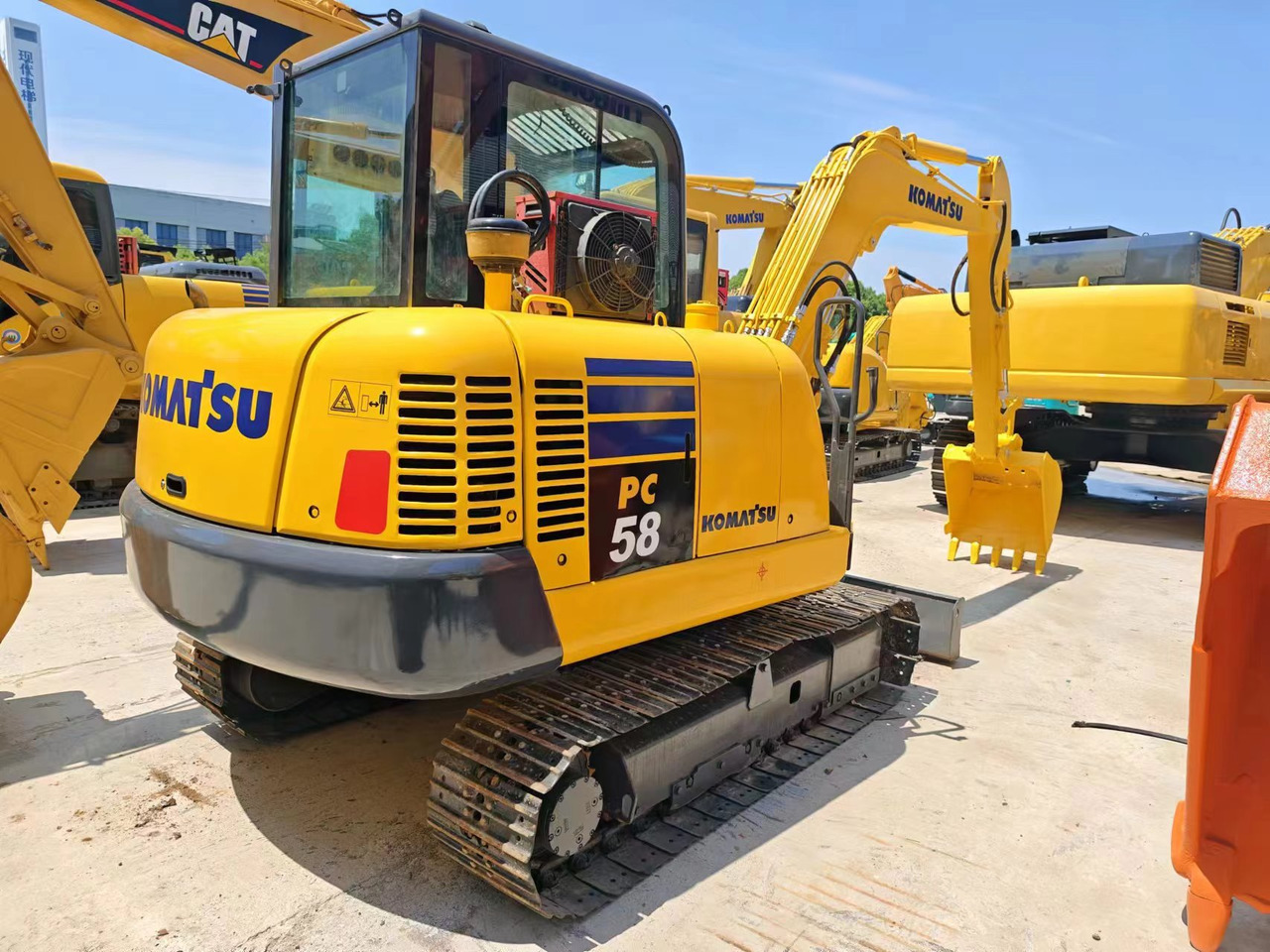KOMATSU PC58-8 - Mini bager: slika 1 KOMATSU PC58-8 - Mini bager: slika 1