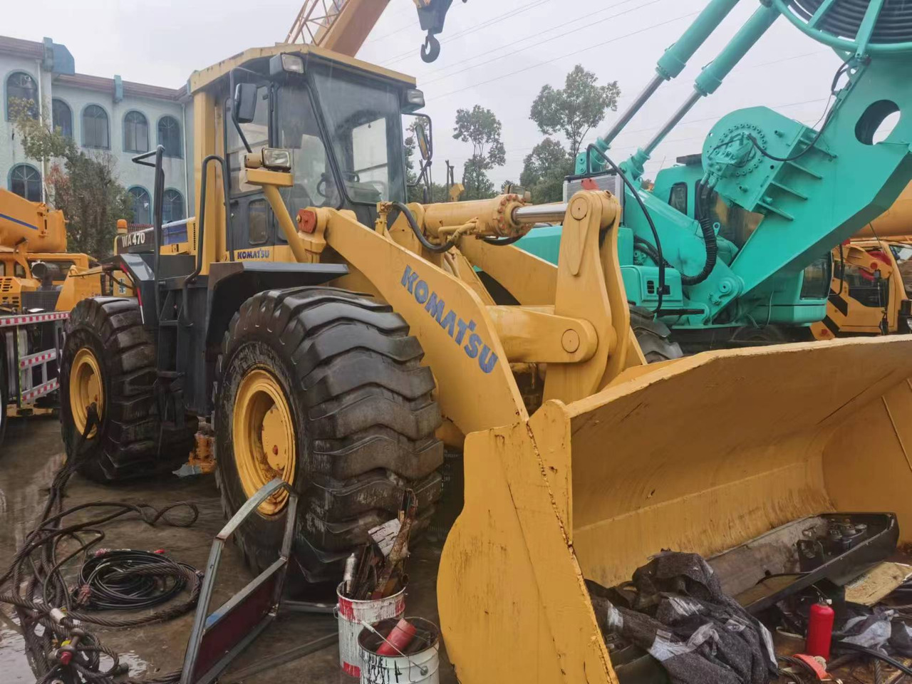 KOMATSU WA470 - Kolesni nakladalec: slika 2 KOMATSU WA470 - Kolesni nakladalec: slika 2
