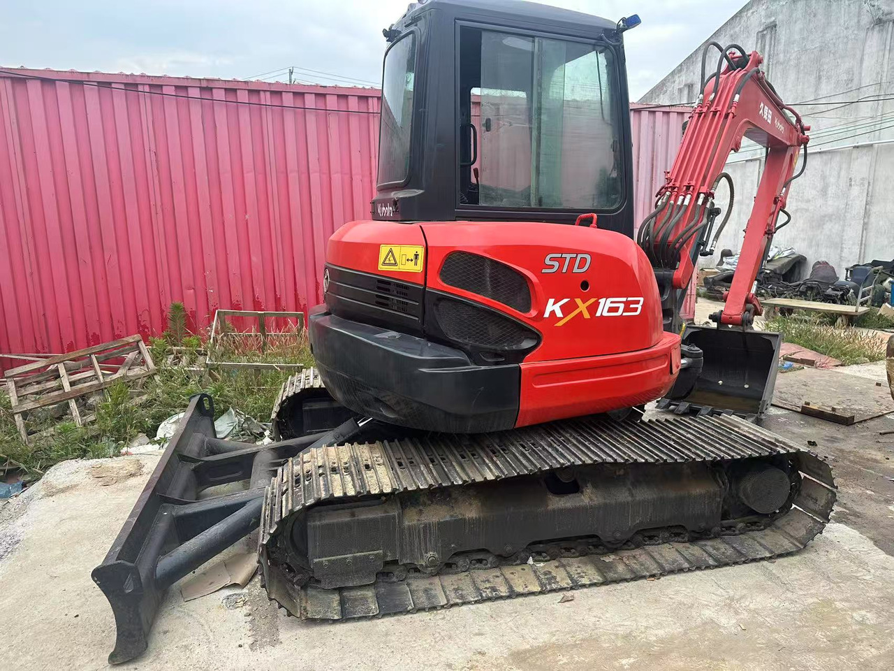KUBOTA KX163 - Mini bager: slika 1 KUBOTA KX163 - Mini bager: slika 1