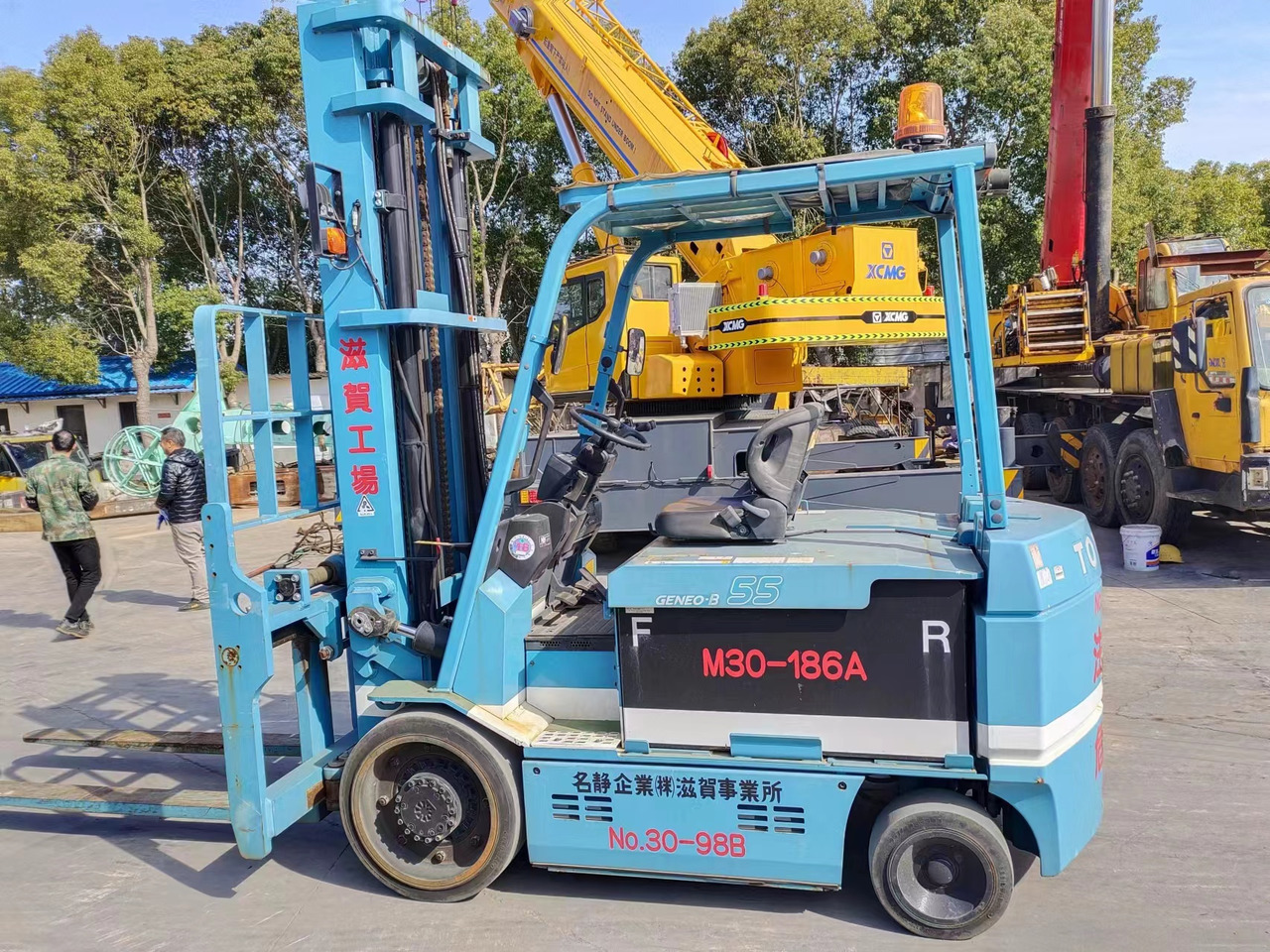TOYOTA 7FBCU55 electric forklift from Japan original - Električni viličar: slika 1 TOYOTA 7FBCU55 electric forklift from Japan original - Električni viličar: slika 1