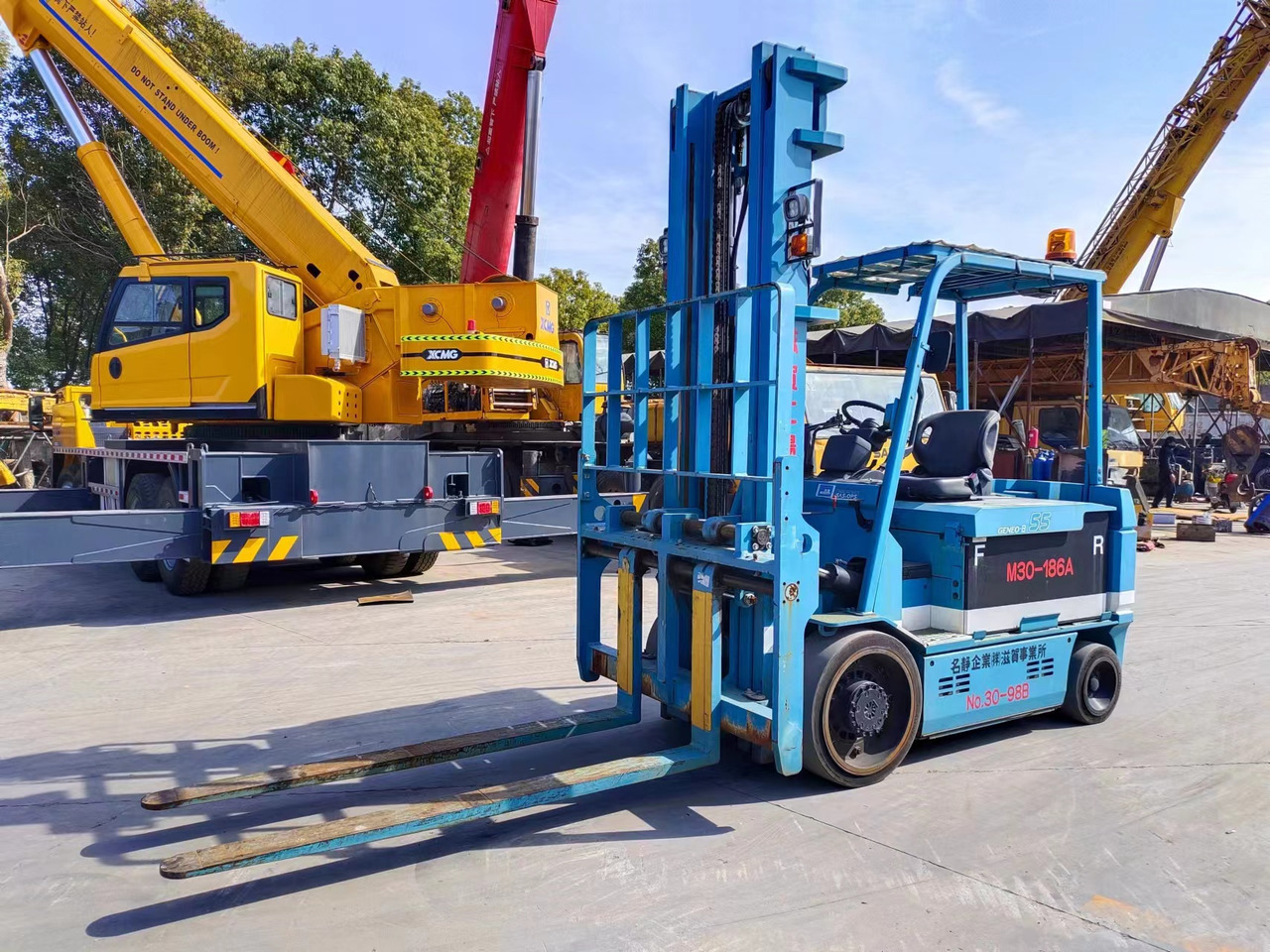 TOYOTA 7FBCU55 electric forklift from Japan original - Električni viličar: slika 5 TOYOTA 7FBCU55 electric forklift from Japan original - Električni viličar: slika 5