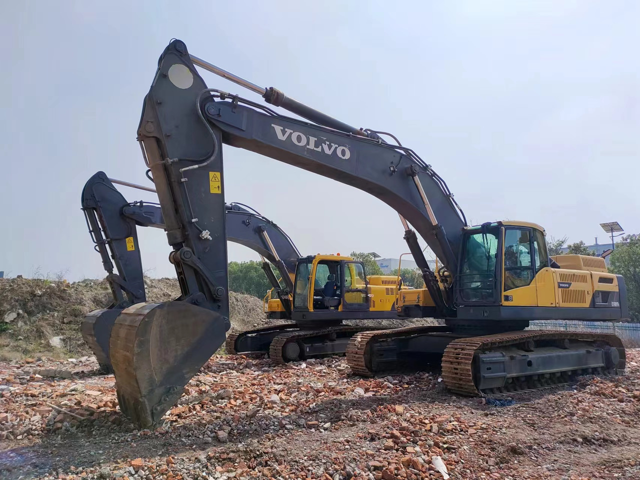 VOLVO EC480DL - Bager goseničar: slika 1 VOLVO EC480DL - Bager goseničar: slika 1