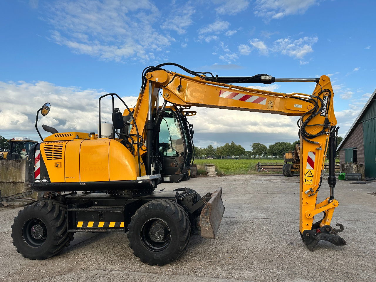 JCB JS145W - Bager na kolesih: slika 4 JCB JS145W - Bager na kolesih: slika 4