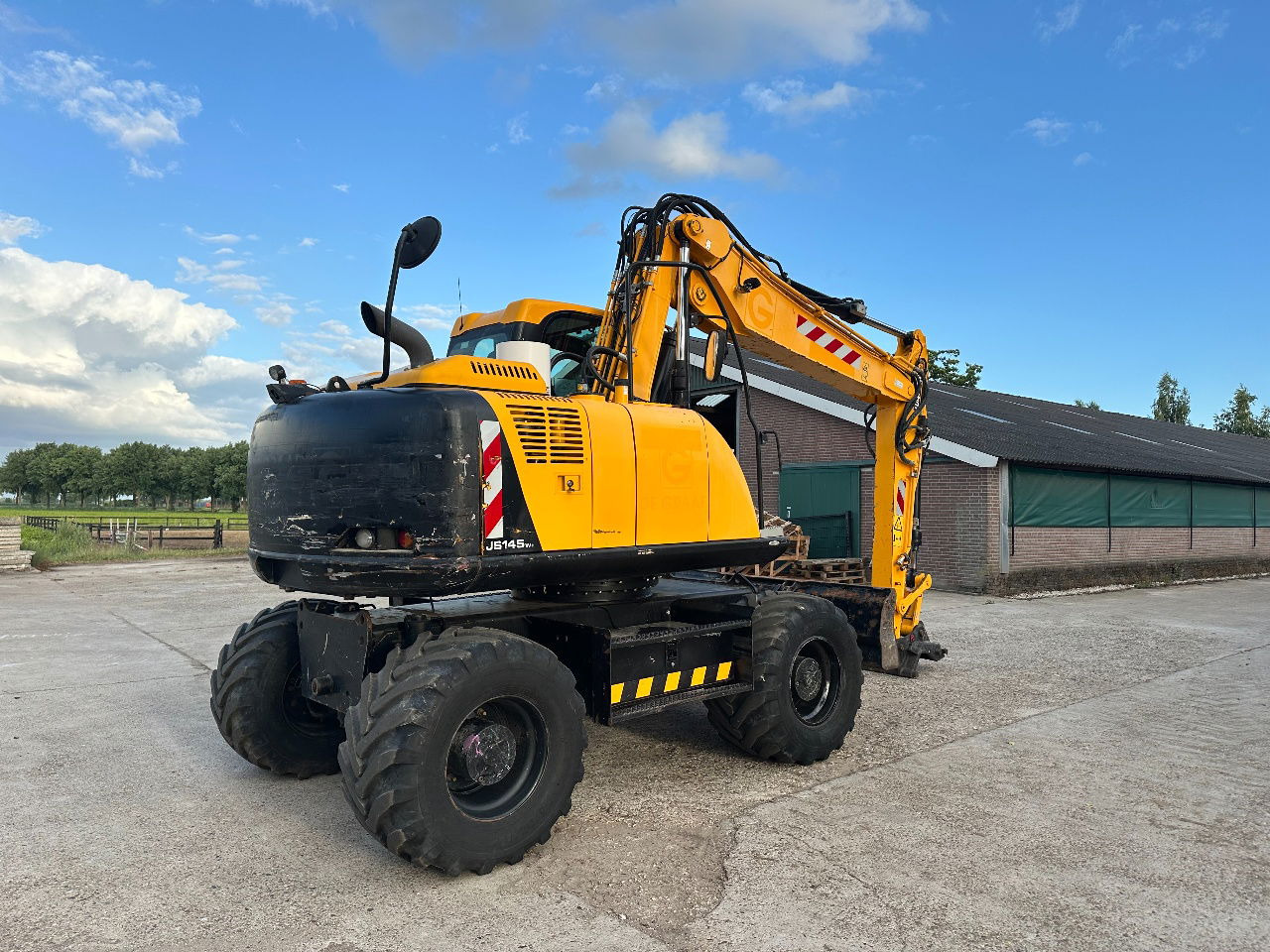 JCB JS145W - Bager na kolesih: slika 5 JCB JS145W - Bager na kolesih: slika 5