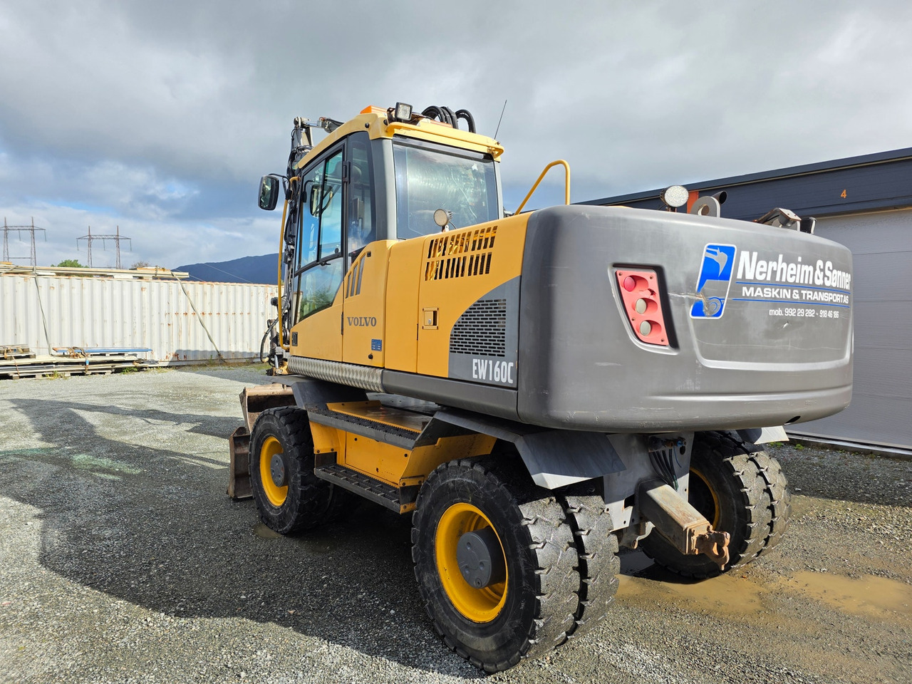Volvo EW160C - Bager na kolesih: slika 3 Volvo EW160C - Bager na kolesih: slika 3