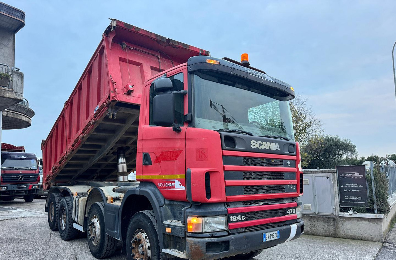 Scania R124/470 Ribaltabile 8X4 - Tovornjak prekucnik: slika 1 Scania R124/470 Ribaltabile 8X4 - Tovornjak prekucnik: slika 1