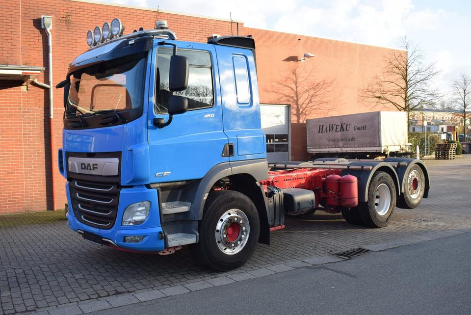 DAF CF 450 6x2 Fahrgestell Klima Navi Lift Retarder - Tovornjak-šasija: slika 2 DAF CF 450 6x2 Fahrgestell Klima Navi Lift Retarder - Tovornjak-šasija: slika 2