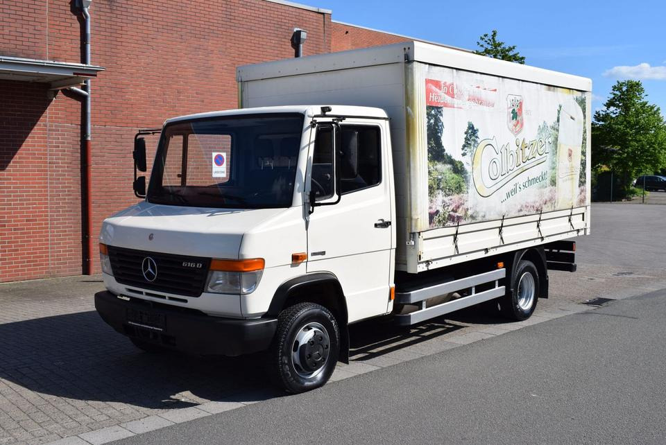 Mercedes-Benz Vario Vario 616 D GetränkeNutzlast 2450KG - Tovornjak s ponjavo: slika 2 Mercedes-Benz Vario Vario 616 D GetränkeNutzlast 2450KG - Tovornjak s ponjavo: slika 2