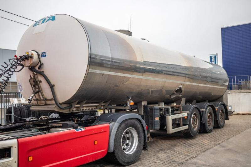 Eta CITERNE LAIT/MILCH/MILK 29000L - Polprikolica cisterna: slika 1 Eta CITERNE LAIT/MILCH/MILK 29000L - Polprikolica cisterna: slika 1