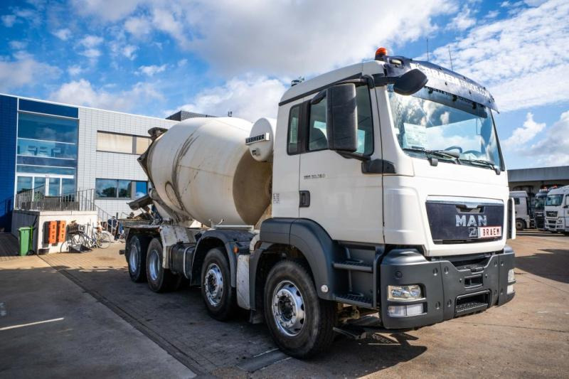 MAN TGS 32.360 BB+LIEBHERR 9m3 - Avtomešalec: slika 2 MAN TGS 32.360 BB+LIEBHERR 9m3 - Avtomešalec: slika 2