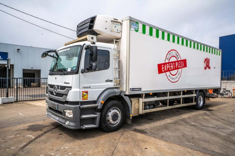 Mercedes AXOR 1824 +CARRIER SUPRA 950 Mt + HAYON - Tovornjak hladilnik: slika 1 Mercedes AXOR 1824 +CARRIER SUPRA 950 Mt + HAYON - Tovornjak hladilnik: slika 1