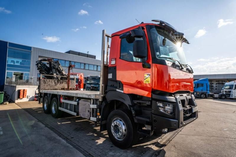 Renault K 380+HIAB 16T/m ( 4 Ext.) - Tovornjak s kesonom, Tovornjak z dvigalom: slika 2 Renault K 380+HIAB 16T/m ( 4 Ext.) - Tovornjak s kesonom, Tovornjak z dvigalom: slika 2