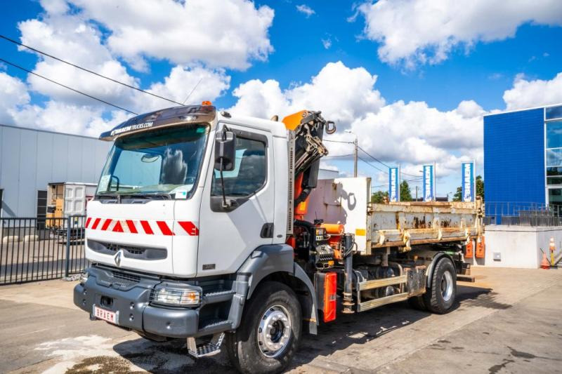 Tovornjak prekucnik, Tovornjak z dvigalom Renault KERAX 320 DCI +BIBENNE+PALFINGER 12Ton/m/2 EXT.: slika 9