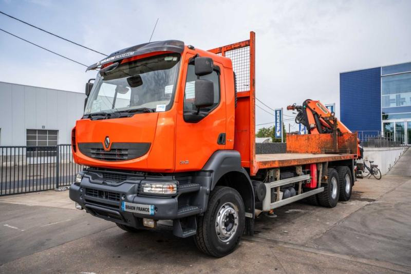 Renault KERAX 380 DXI-6X4+PALFINGER 18 T/m + 4 EXT - Tovornjak s kesonom, Tovornjak z dvigalom: slika 2 Renault KERAX 380 DXI-6X4+PALFINGER 18 T/m + 4 EXT - Tovornjak s kesonom, Tovornjak z dvigalom: slika 2