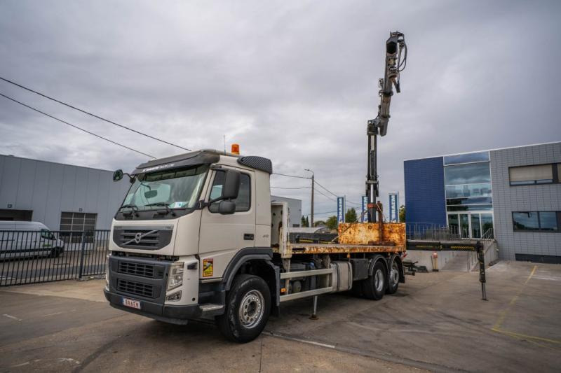 Volvo FM 410 DXI -6X2+HIAB 24 T/m/2x - Tovornjak s kesonom, Tovornjak z dvigalom: slika 1 Volvo FM 410 DXI -6X2+HIAB 24 T/m/2x - Tovornjak s kesonom, Tovornjak z dvigalom: slika 1
