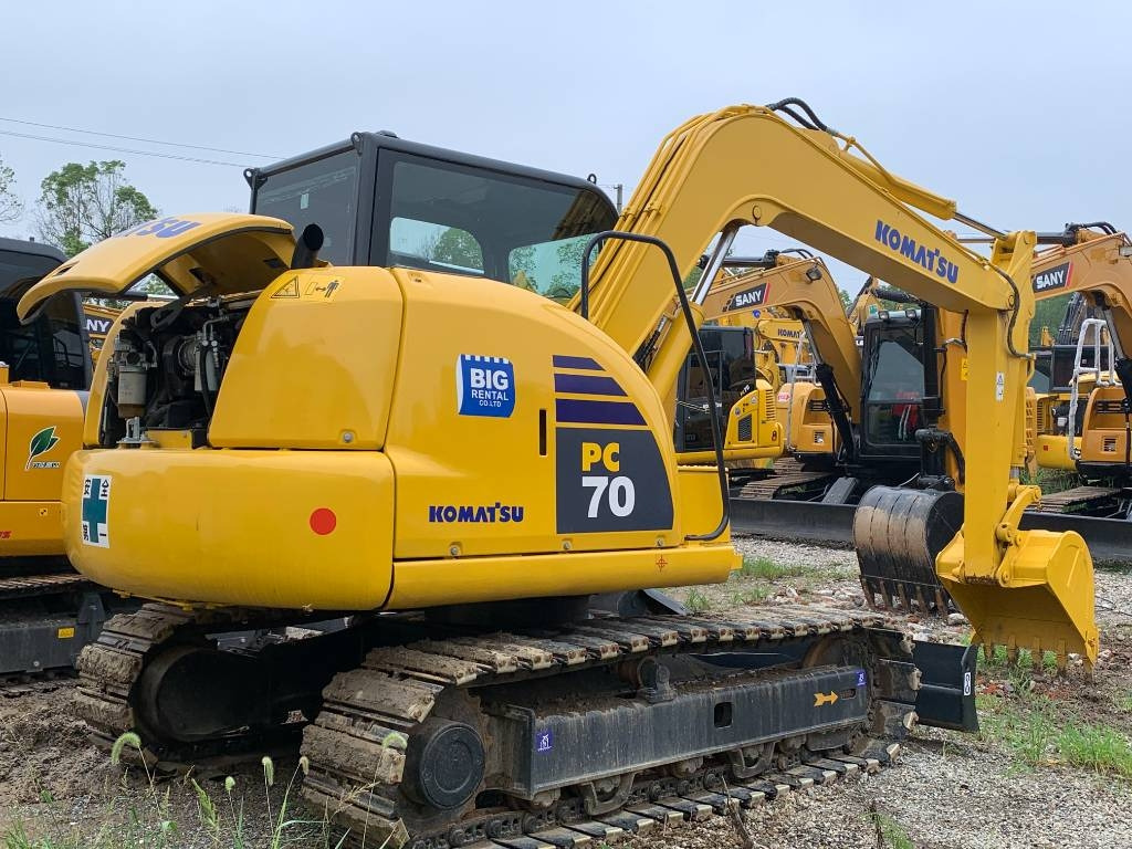 Komatsu PC 70 - Mini bager: slika 1 Komatsu PC 70 - Mini bager: slika 1