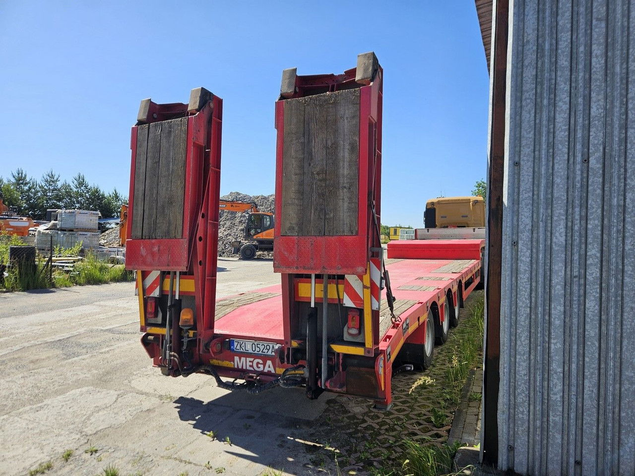 Mega MNN Hydraulic Ramps - Nizko noseča polprikolica: slika 4 Mega MNN Hydraulic Ramps - Nizko noseča polprikolica: slika 4