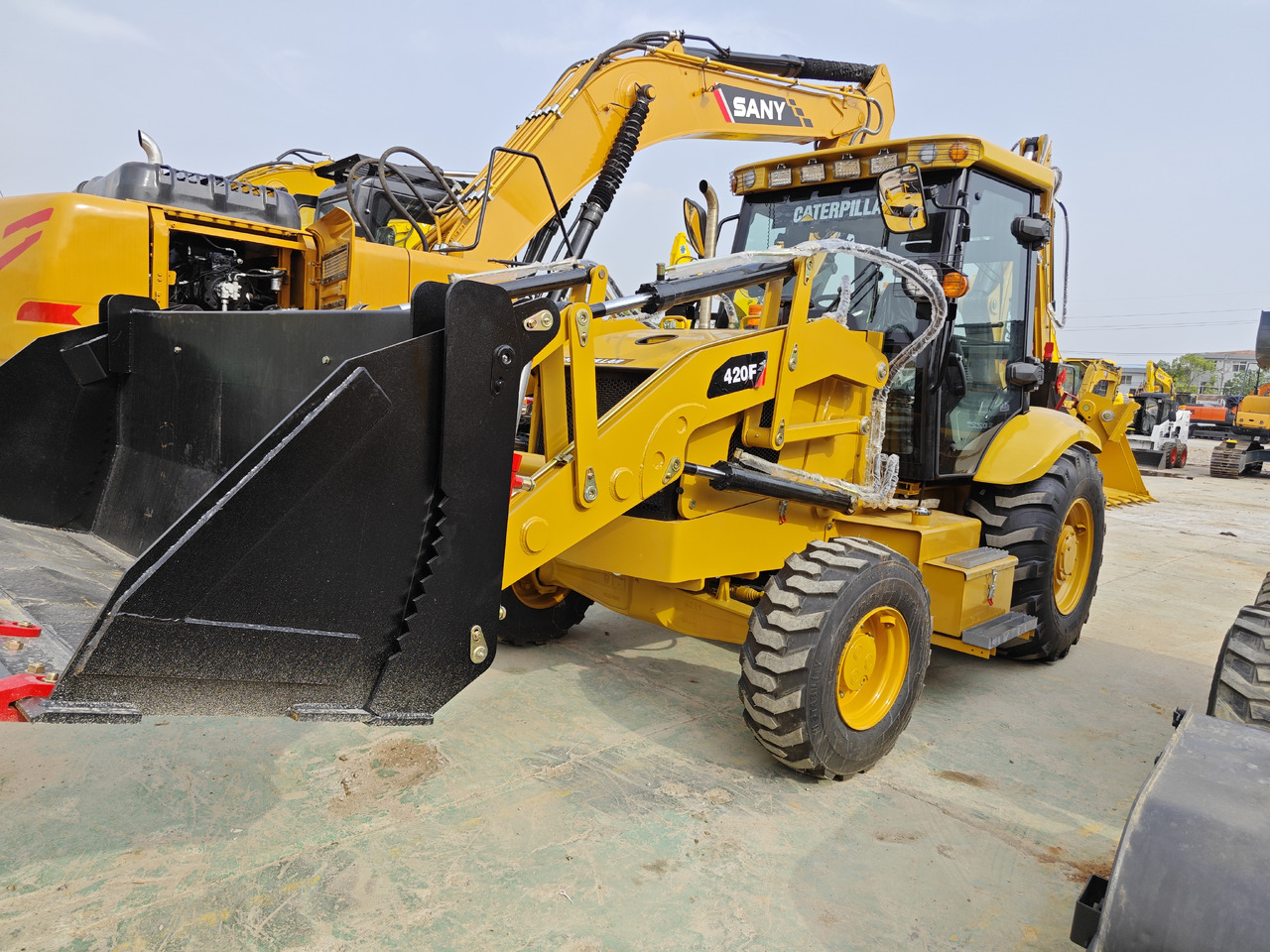 CATERPILLAR 428F backhoe loader - Bager nakladalec: slika 5 CATERPILLAR 428F backhoe loader - Bager nakladalec: slika 5