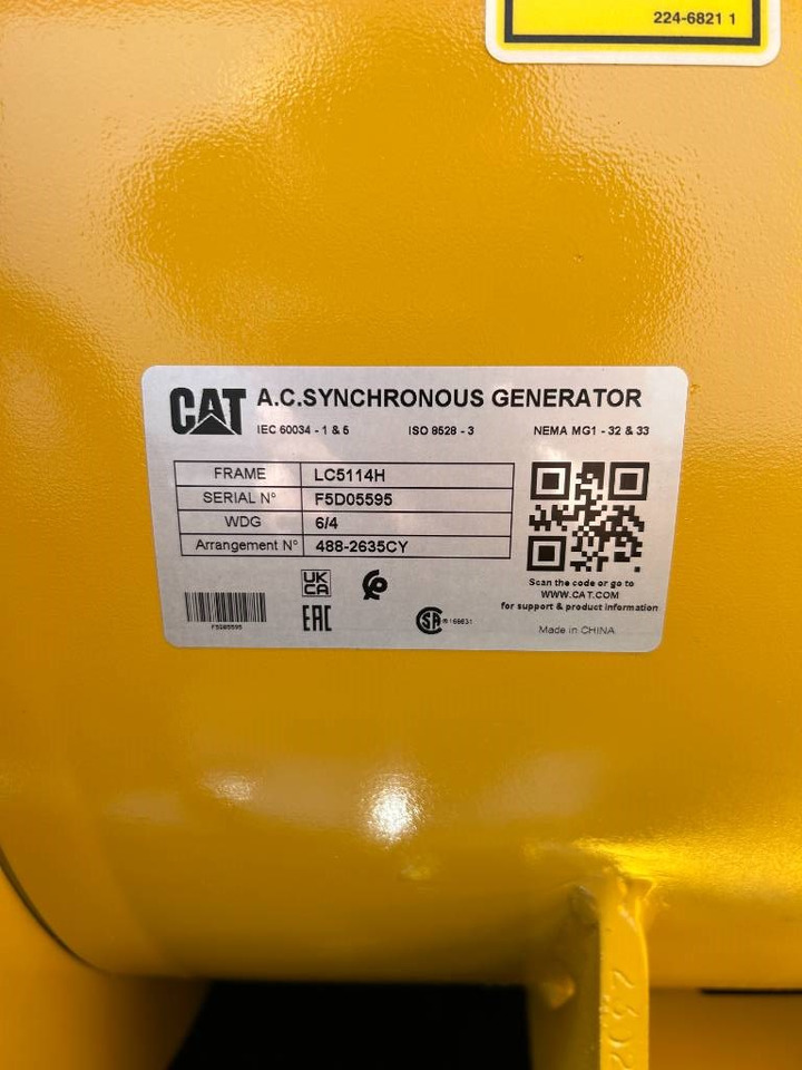 Nov Generator CAT DE275E0 - C9 - 275 kVA Generator - DPX-18020: slika 15