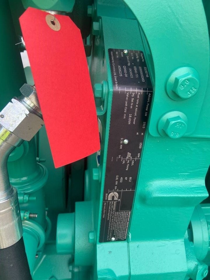 Cummins C2250D5 - 2.250 kVA Genset - QSK60 - DPX-18536-A - Generator: slika 5 Cummins C2250D5 - 2.250 kVA Genset - QSK60 - DPX-18536-A - Generator: slika 5
