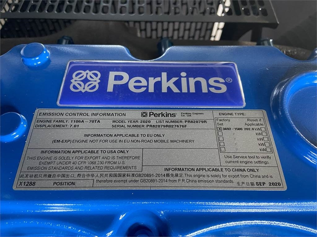 Nov Generator FG Wilson P220-3 - 220 kVA Genset - DPX-16012: slika 10 Nov Generator FG Wilson P220-3 - 220 kVA Genset - DPX-16012: slika 10