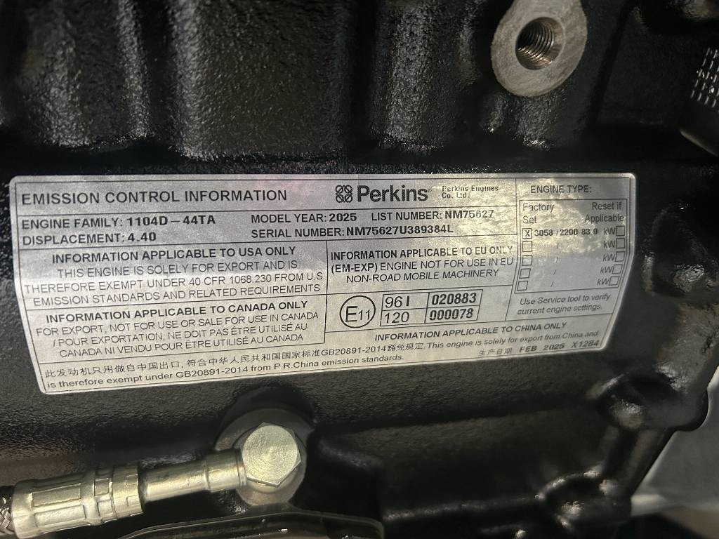 Perkins 1104D-44TA - Diesel Engine - New - DPX-25088 - Motor za Gradbeni stroj: slika 5 Perkins 1104D-44TA - Diesel Engine - New - DPX-25088 - Motor za Gradbeni stroj: slika 5