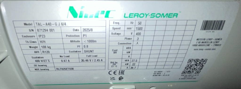 Perkins 404-22TG - 28 kVA Generator - DPX-19801.1  - Generator: slika 5 Perkins 404-22TG - 28 kVA Generator - DPX-19801.1  - Generator: slika 5