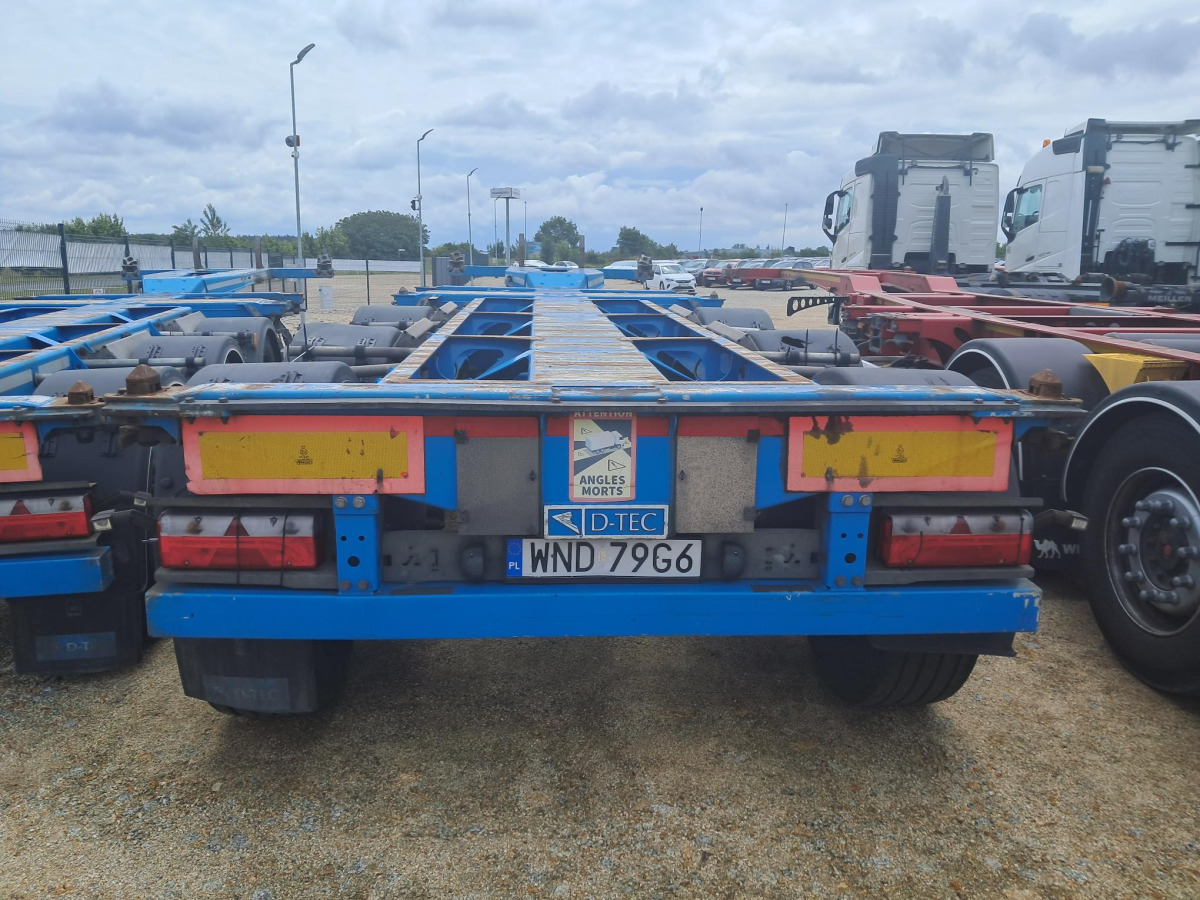 D-TEC FLEXITRAILER POD KONTENERY - Kontejnerska prikolica/ Prikolica z zamenljivim tovoriščem: slika 4 D-TEC FLEXITRAILER POD KONTENERY - Kontejnerska prikolica/ Prikolica z zamenljivim tovoriščem: slika 4