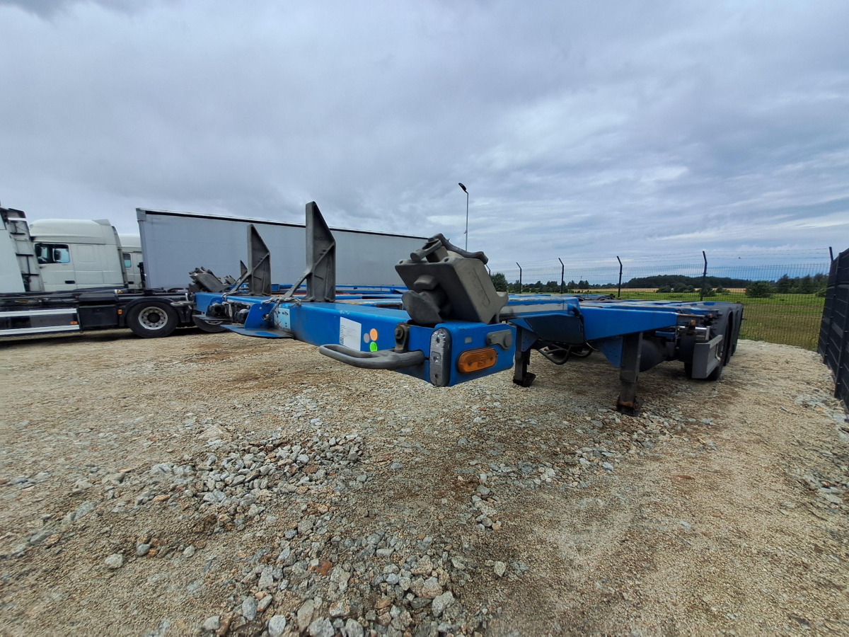 D-TEC FLEXITRAILER POD KONTENERY - Kontejnerska prikolica/ Prikolica z zamenljivim tovoriščem: slika 2 D-TEC FLEXITRAILER POD KONTENERY - Kontejnerska prikolica/ Prikolica z zamenljivim tovoriščem: slika 2