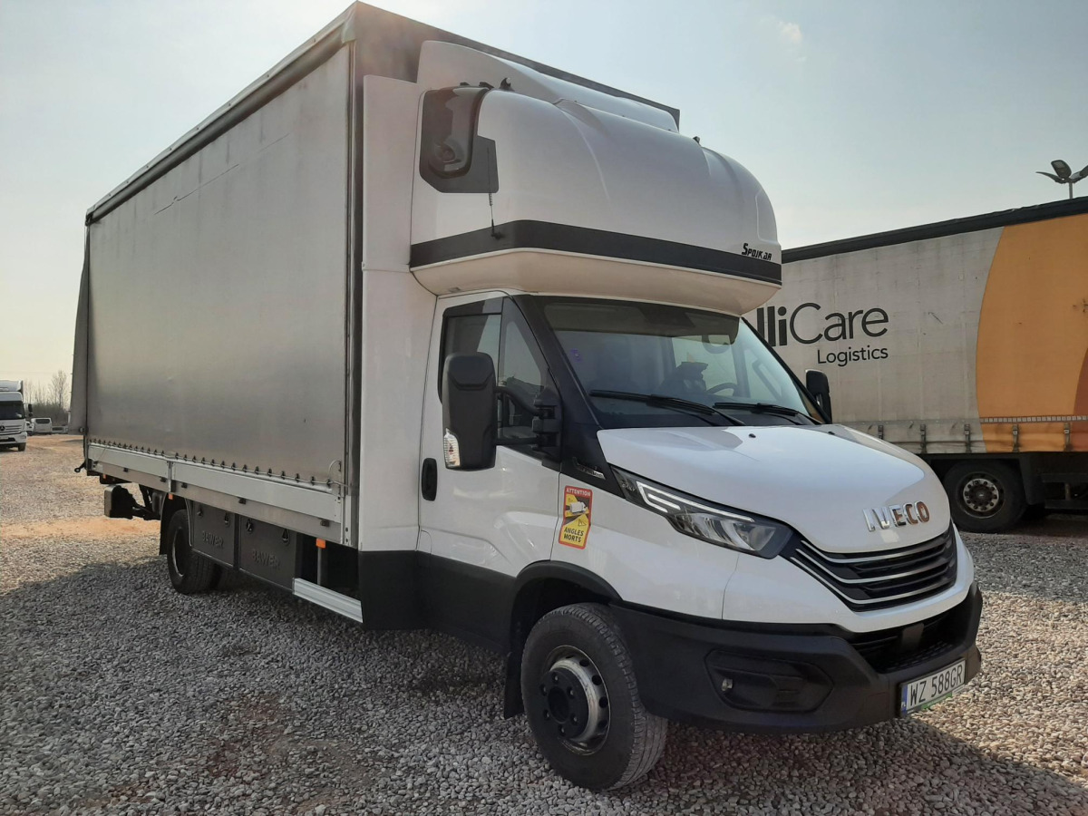 IVECO/JUSAM STANISŁAWJURKOWSKI 70C18/JU06 PLANDEKA Z WINDĄ - Dostavno vozilo s ponjavo: slika 1 IVECO/JUSAM STANISŁAWJURKOWSKI 70C18/JU06 PLANDEKA Z WINDĄ - Dostavno vozilo s ponjavo: slika 1